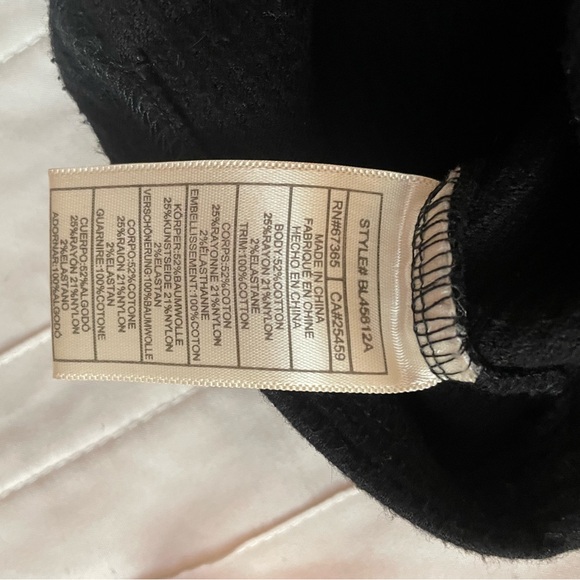 Steve Madden Corset Long Sleeve Top - Picture 4 of 4